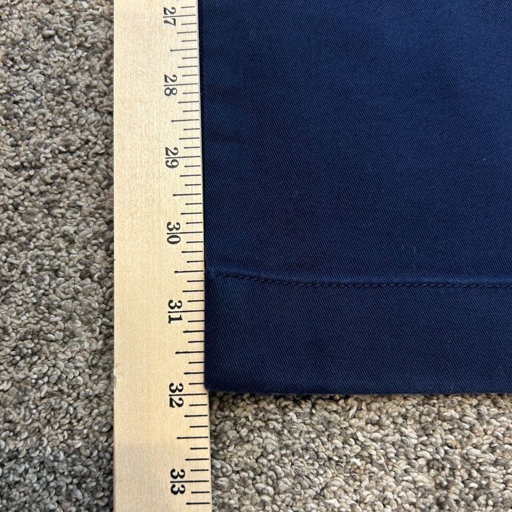 J.Crew Chino Pants Mens 39x32 Navy Blue Athletic Slim Straight Preppy Formal NWT - Picture 10 of 13